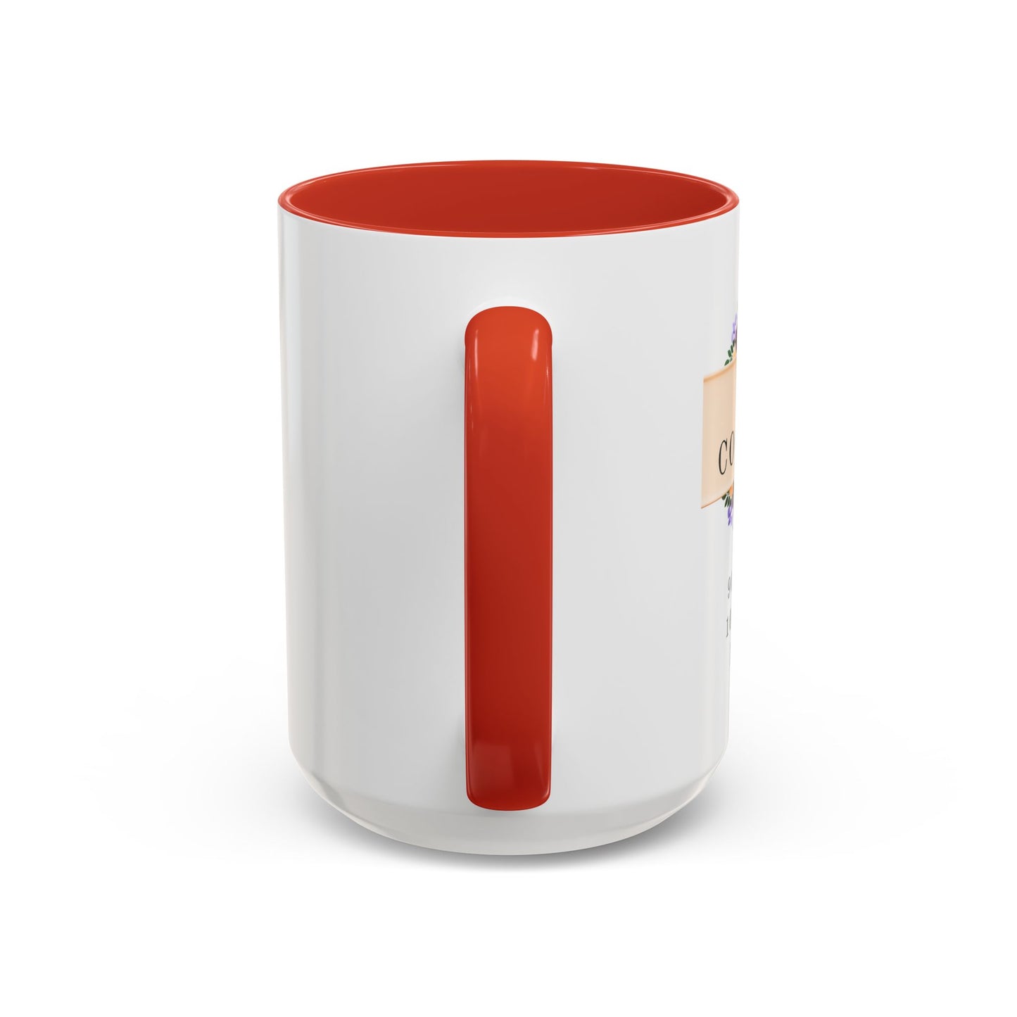 Project Coordinator Floral Coffee Mug – “90% planning, 10% screaming internally.”
