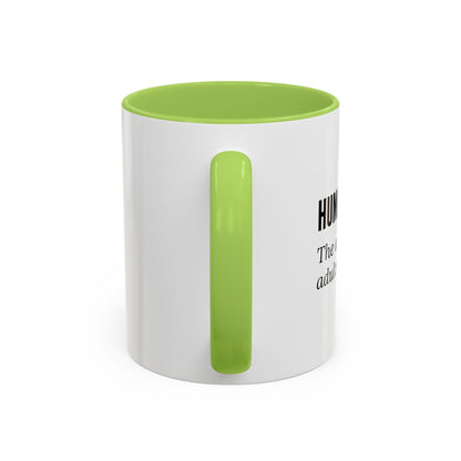 Human Resources Coffee Mug: "Because Common Sense Isn’t That Common"