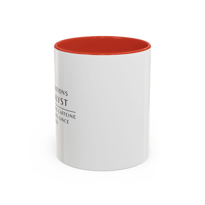 Operations Analyst Coffee Mug – “Turning Caffeine Into KPIs Since...Forever”