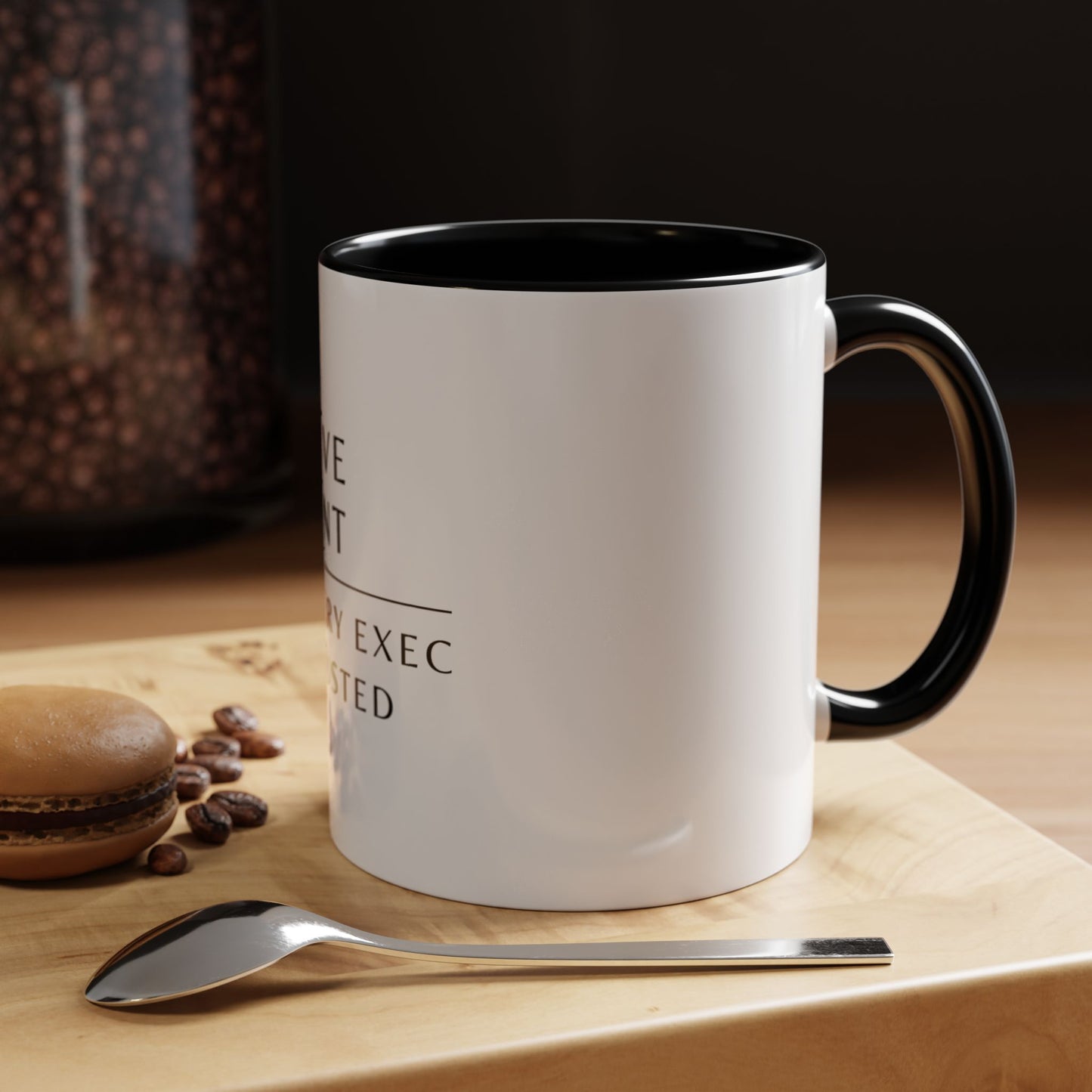 Executive Assistant Floral Coffee Mug – “Behind every exec is an exhausted badass.”