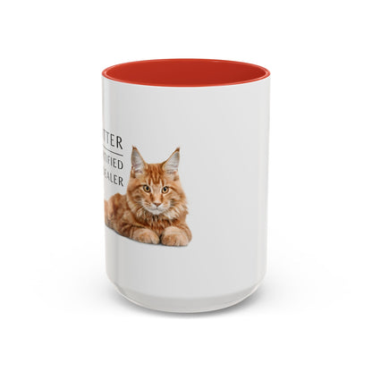 Pet Sitter Coffee Mug – “Certified Treat Dealer.”