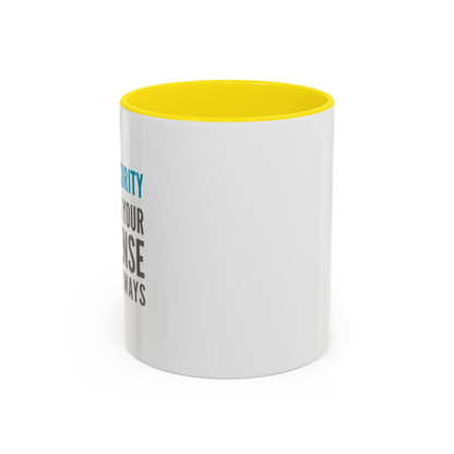 Cybersecurity Coffee Mug - "Securing Your Nonsense Since… Always"