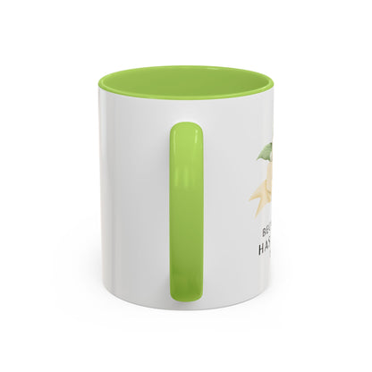 Human Resources Floral Coffee Mug: "Because Someone Has to Babysit the Adults"