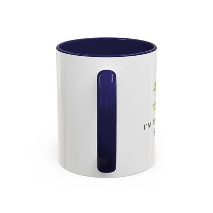 Nurse Floral Coffee Mug – "I’m Trained in CPR and Sarcasm"