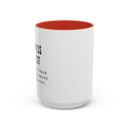 Business Analyst Coffee Mug – “Let’s Circle Back After I Document Your Confusion”
