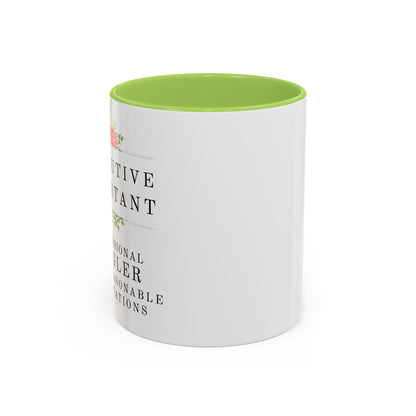 Executive Assistant Floral Coffee Mug – “Professional Juggler of Unreasonable Expectations” | 11oz & 15oz Ceramic Mug