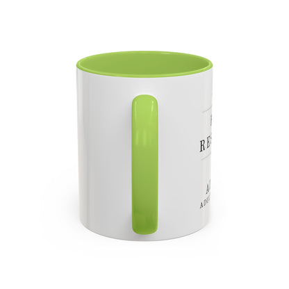 Human Resources Floral Coffee Mug: "Because Common Sense Isn’t That Common"