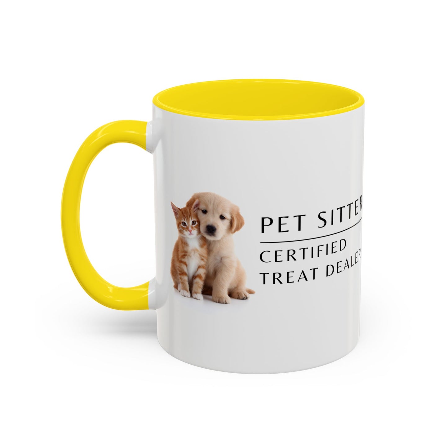 Pet Sitter Coffee Mug – “Certified Treat Dealer.”