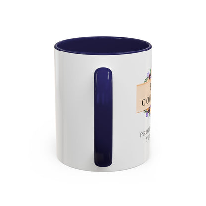 Project Coordinator Floral Coffee Mug – “Project not on fire? You’re welcome.”