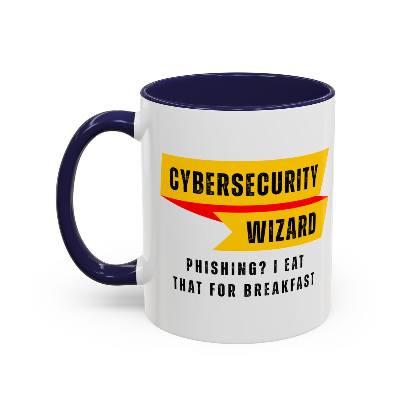 Cybersecurity Coffee Mug - "Fishing? I eat that for breakfast"