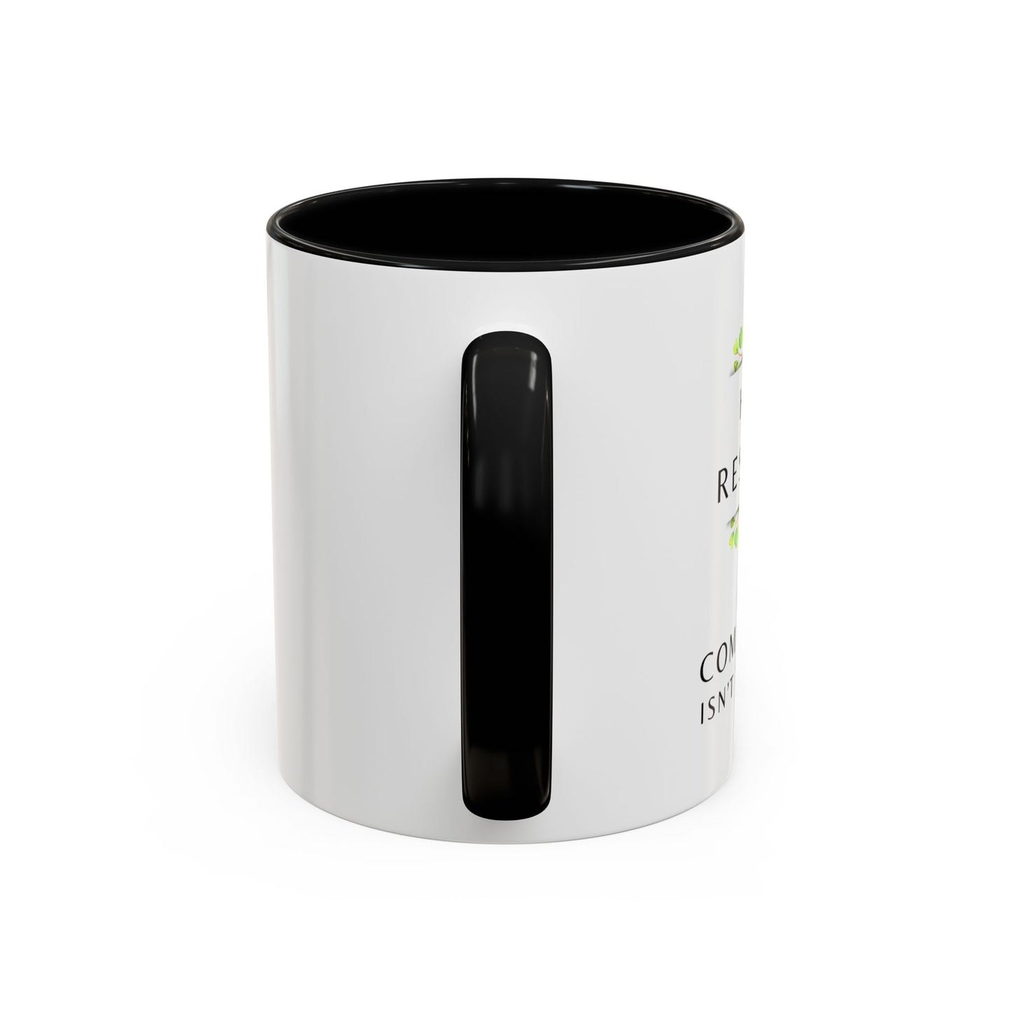 Human Resources Floral Coffee Mug: "Because Common Sense Isn’t That Common"