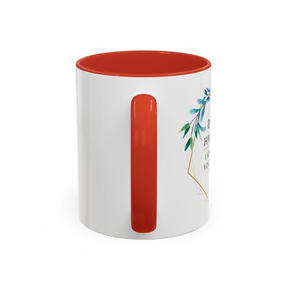 Dental Hygienist Floral Coffee Mug – "I Know What You Ate Last Night"