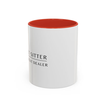 Pet Sitter Coffee Mug – “Certified Treat Dealer.”