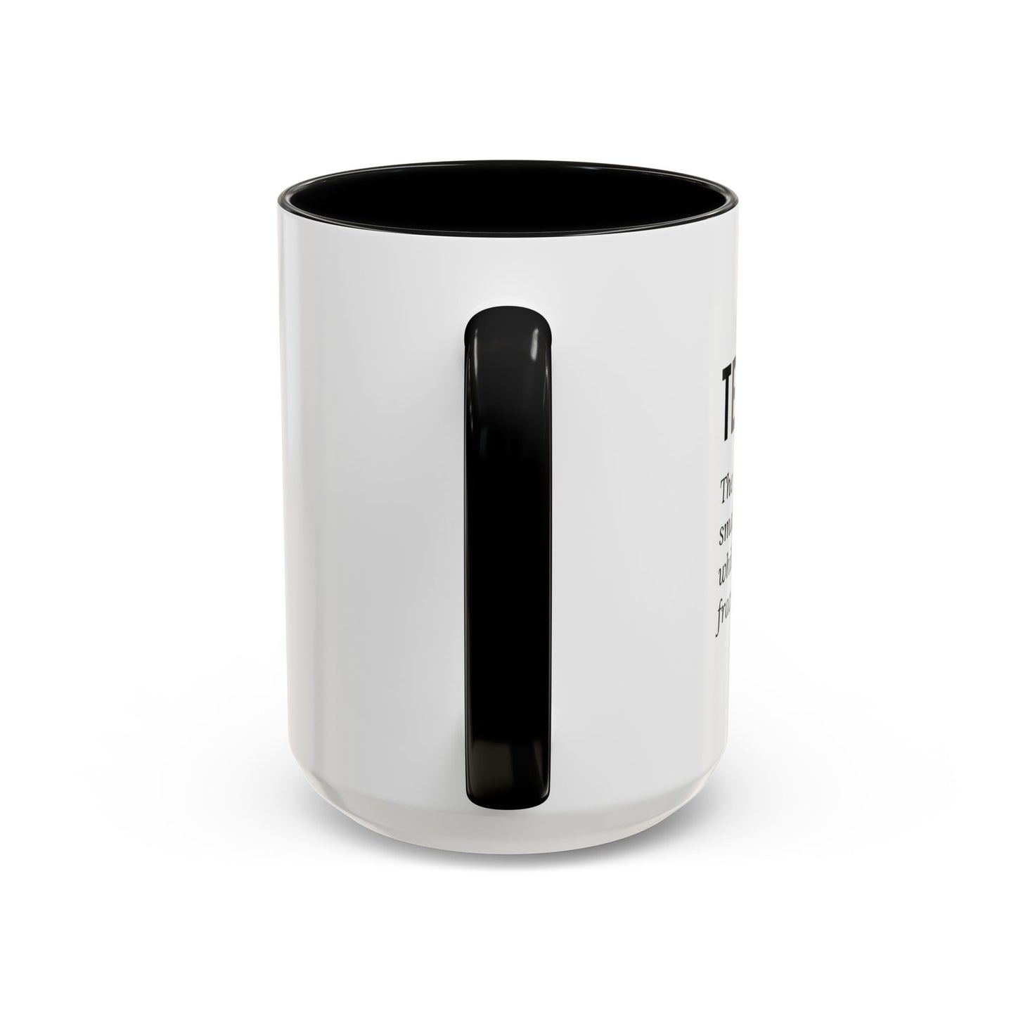 Teacher Coffee Mug – “The art of keeping small humans alive while explaining fractions”