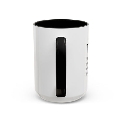 Teacher Coffee Mug – “The art of keeping small humans alive while explaining fractions”