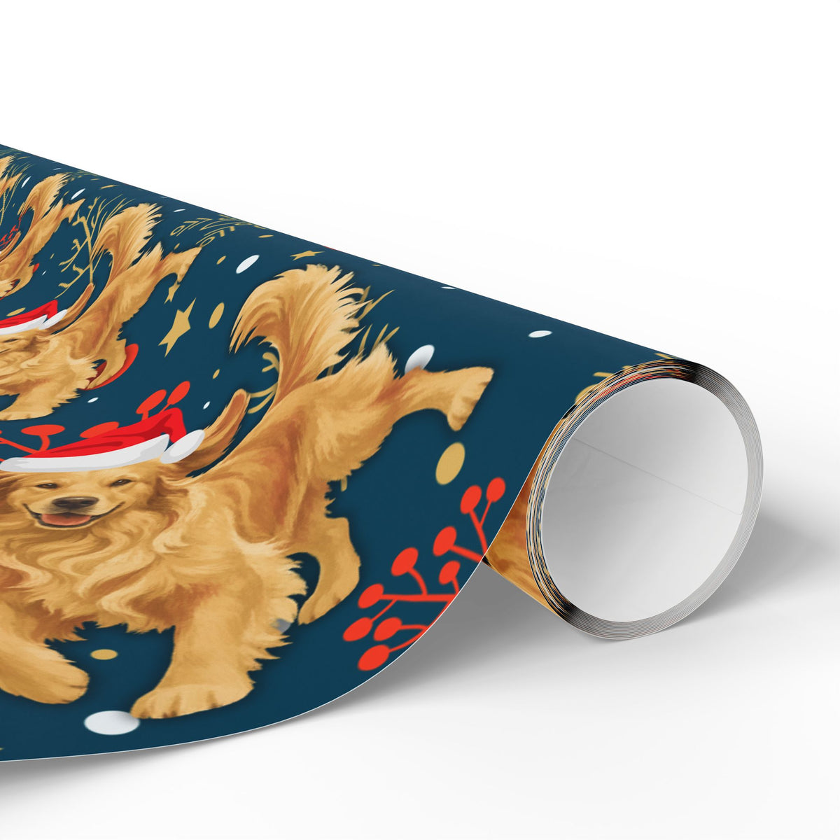 Golden Retriever Wrapping Paper
