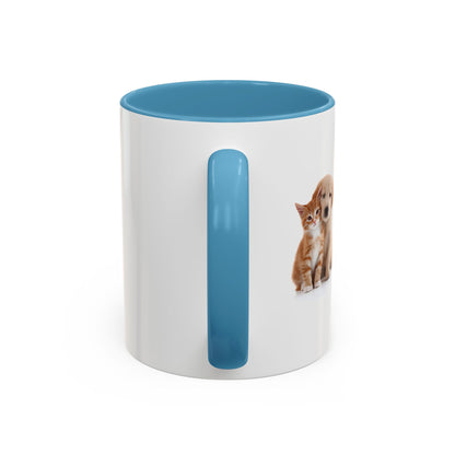 Pet Sitter Coffee Mug – “Powered by coffee and fur. Mostly fur.”