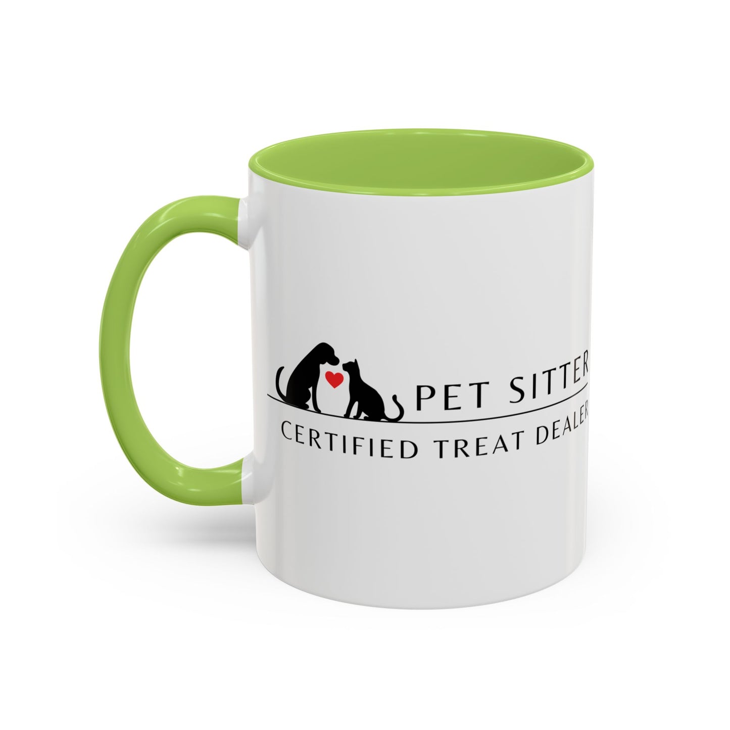 Pet Sitter Coffee Mug – “Certified Treat Dealer.”