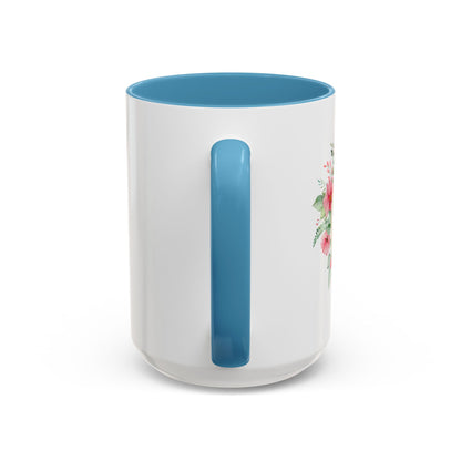 Dental Hygienist Floral Coffee Mug – "I See Through Your Floss Lies"