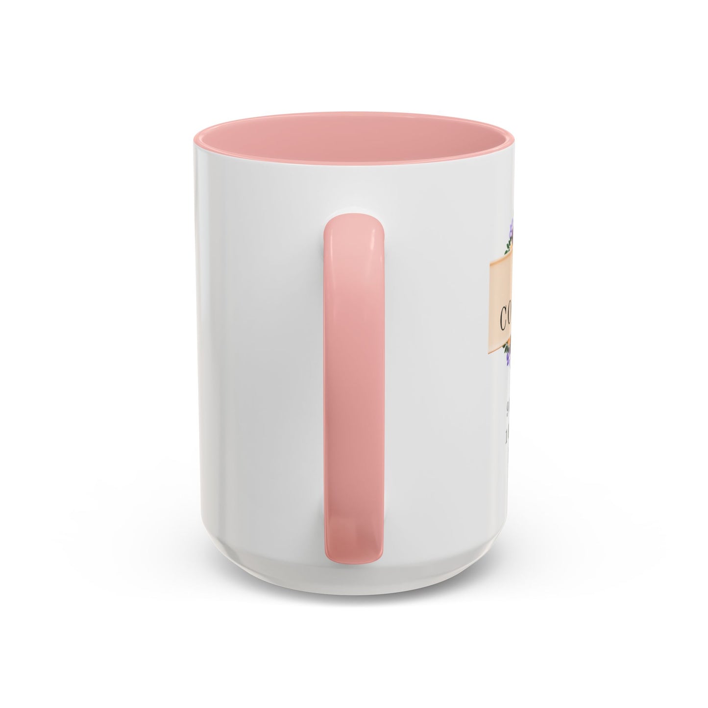Project Coordinator Floral Coffee Mug – “90% planning, 10% screaming internally.”