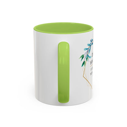 Dental Hygienist Floral Coffee Mug – "I Know What You Ate Last Night"