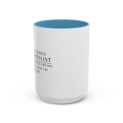 Hairstylist Mug – “Your Hair Is Crying for Help, and I’m the Hotline.”