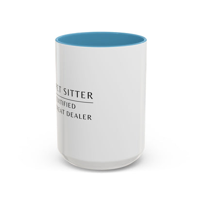 Pet Sitter Coffee Mug – “Certified Treat Dealer.”