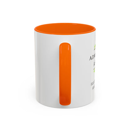 Administrative Assistant Floral Coffee Mug: "Fluent in Sarcasm and Scheduling"