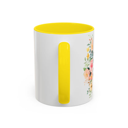 Dental Hygienist Floral Coffee Mug – "Just Here for the Scrape Sound"