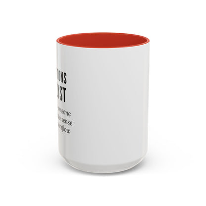 Operations Analyst Coffee Mug – “I Fix Problems You Don’t Even Know You Have”