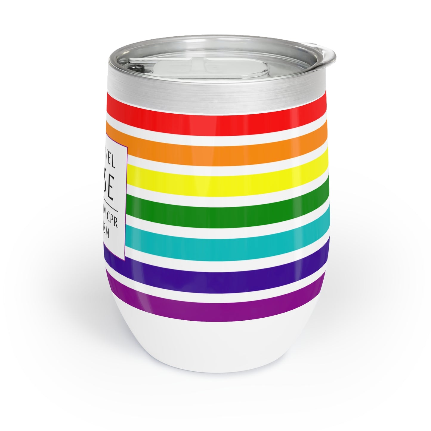 Nurse Wine Tumbler – “I’m trained in CPR & Sarcasm”