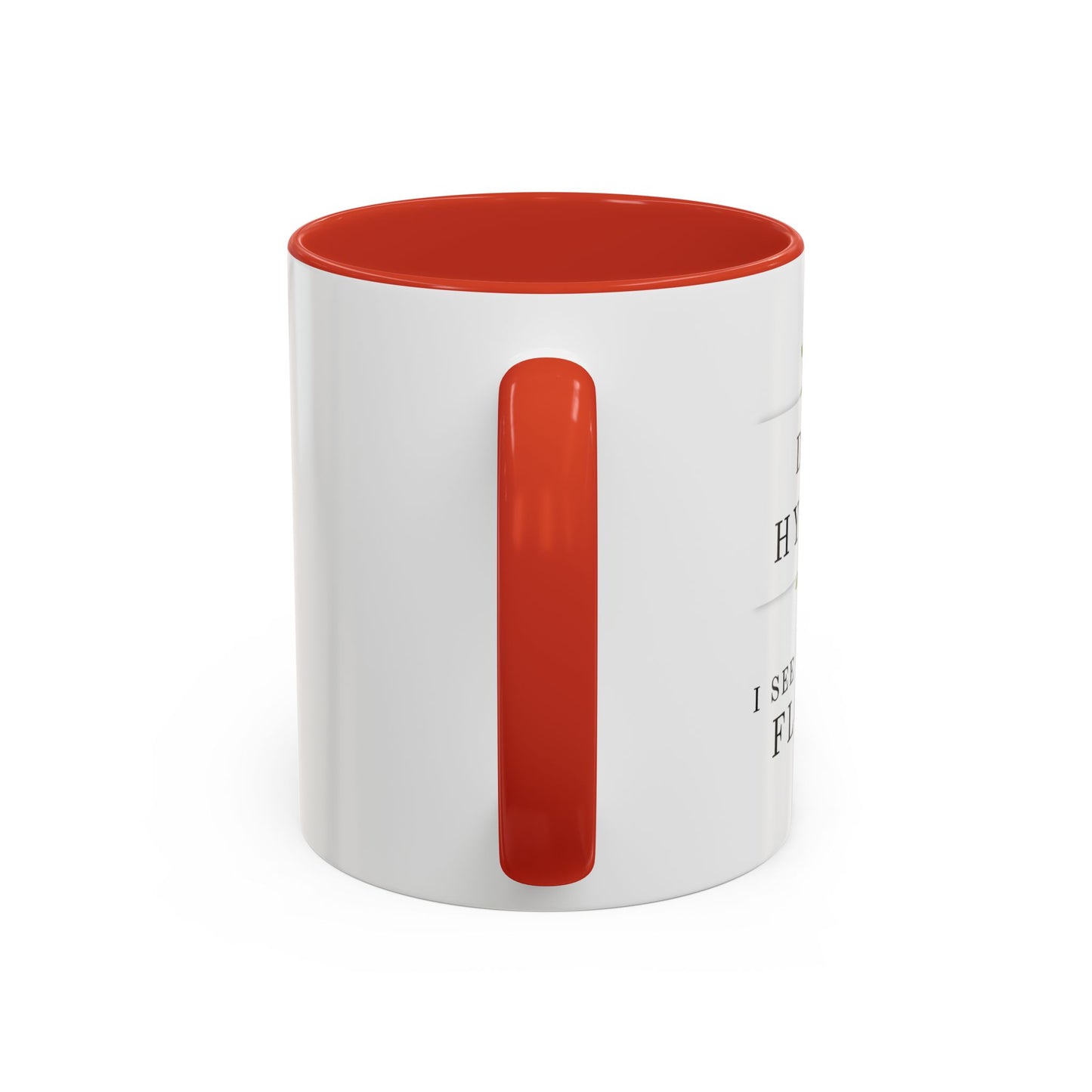 Dental Hygienist Floral Coffee Mug – "I See Through Your Floss Lies"