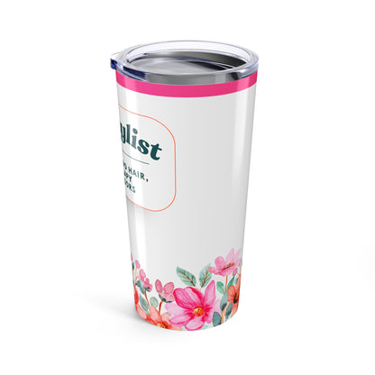 Hairstylist Tumbler 20 oz. – “I Don’t Just Do Hair, I Do Therapy With Scissors”
