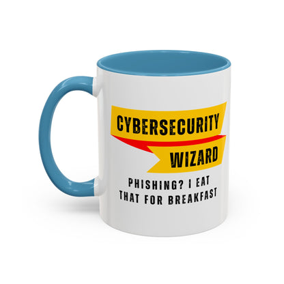 Cybersecurity Coffee Mug - "Fishing? I eat that for breakfast"
