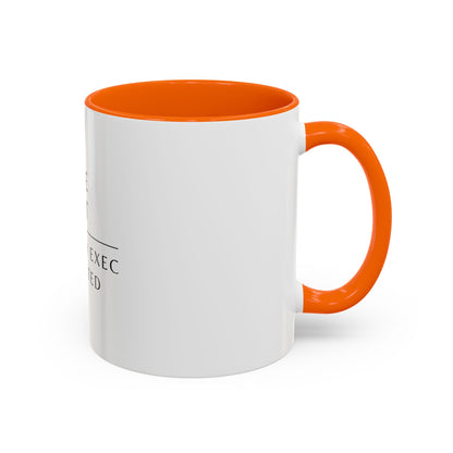 Executive Assistant Floral Coffee Mug – “Behind every exec is an exhausted badass.”