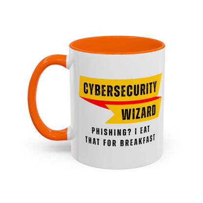 Cybersecurity Coffee Mug - "Fishing? I eat that for breakfast"