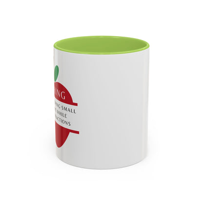 Teacher Coffee Mug – “The art of keeping small humans alive while explaining fractions”