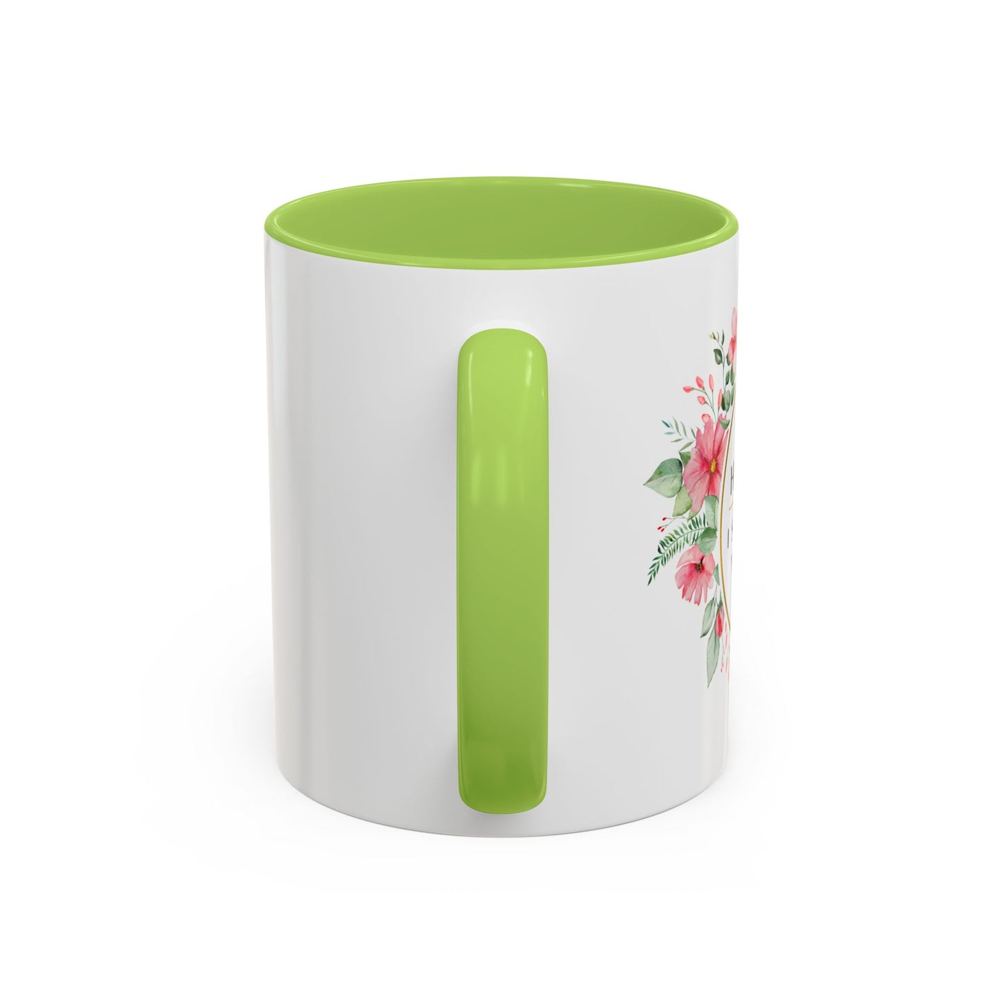 Dental Hygienist Floral Coffee Mug – "I See Through Your Floss Lies"