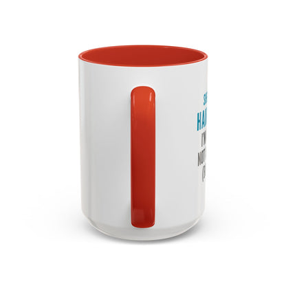 Hairstylist Coffee Mug – “I’m a Stylist, Not a Magician. (But Close.)”