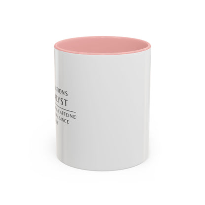 Operations Analyst Coffee Mug – “Turning Caffeine Into KPIs Since...Forever”