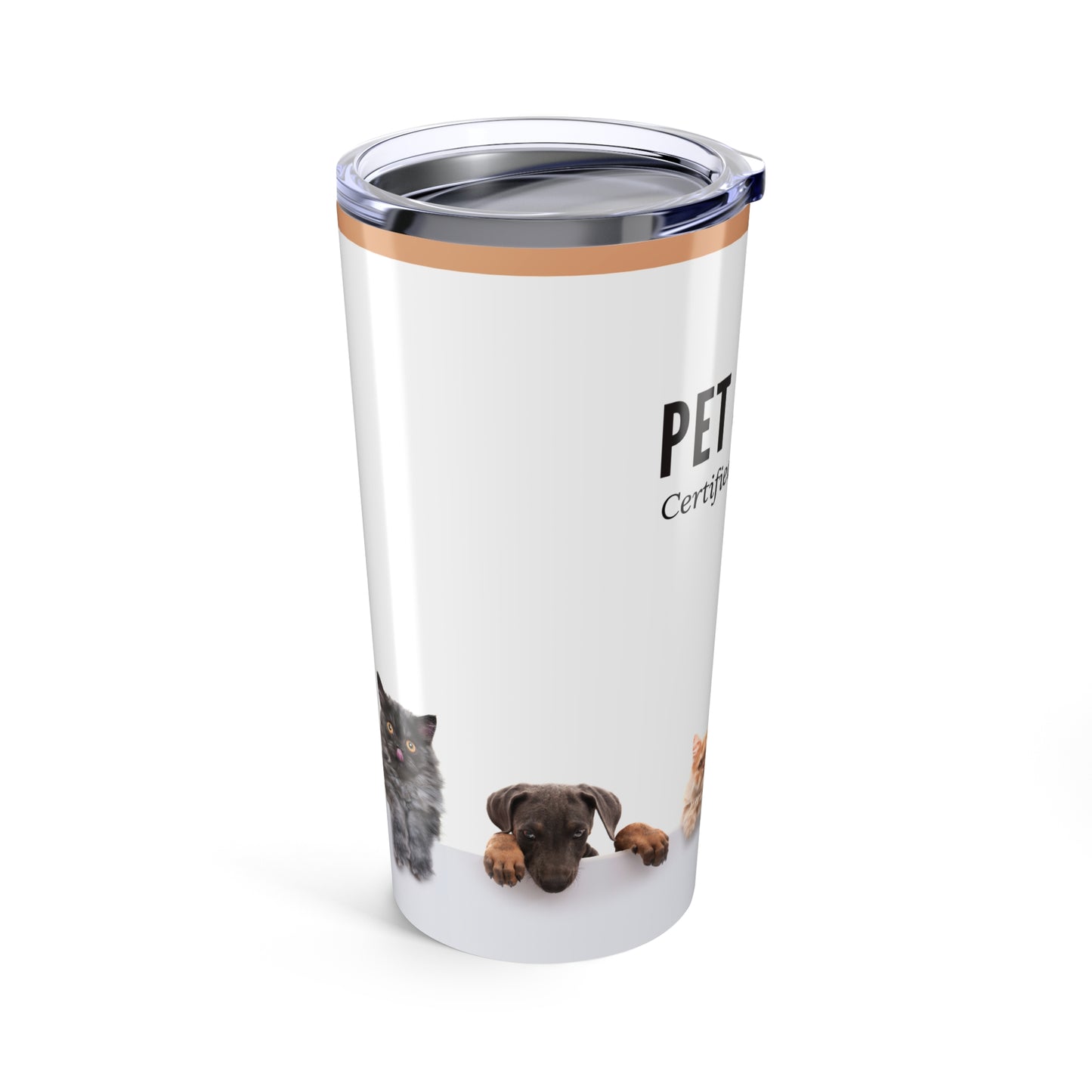 Pet Sitter Tumbler 20 oz – “Certified Treat Dealer”