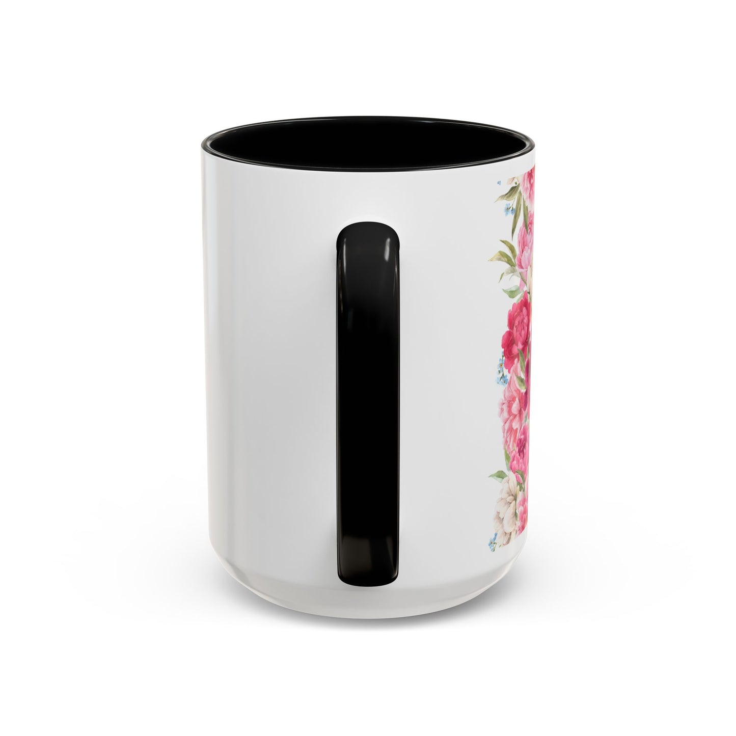 Nurse Floral Coffee Mug – "I’m Trained in CPR and Sarcasm"