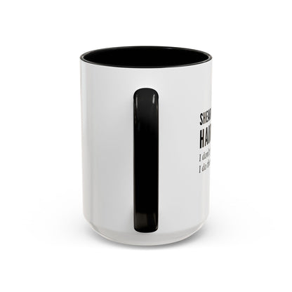 Hairstylist Coffee Mug – “I Don’t Just Do Hair, I Do Therapy with Scissors.”