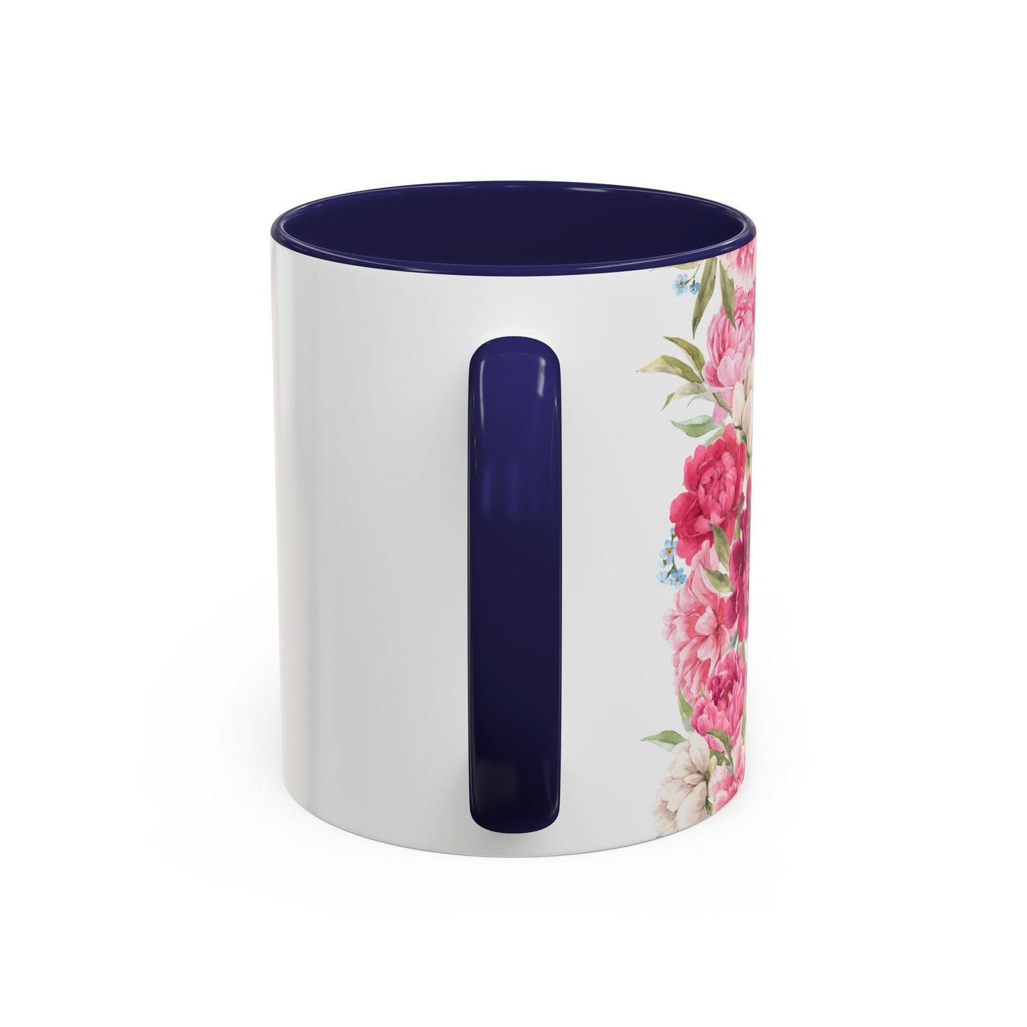 Dental Hygienist Floral Coffee Mug – "Warning: Sharp Tools, Sharper Sarcasm"