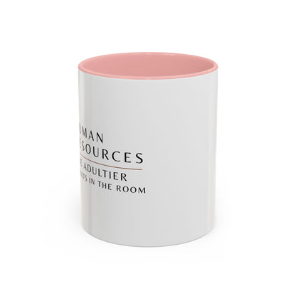 Human Resources Sunflower Coffee Mug: "Because Common Sense Isn’t That Common"