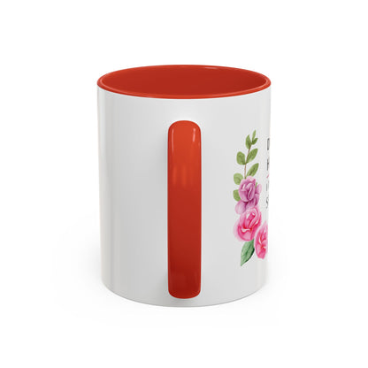Dental Hygienist Floral Mug – "I Do It for the Sparkle"