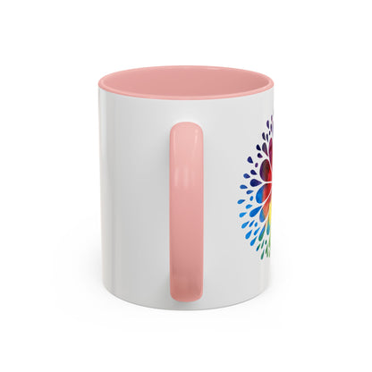 Project Coordinator Rainbow Coffee Mug – “I’m fluent in vague replies and tight deadlines.”
