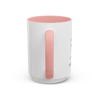 Executive Assistant Floral Coffee Mug, - "I can't fix stupid, but I can reschedule it"