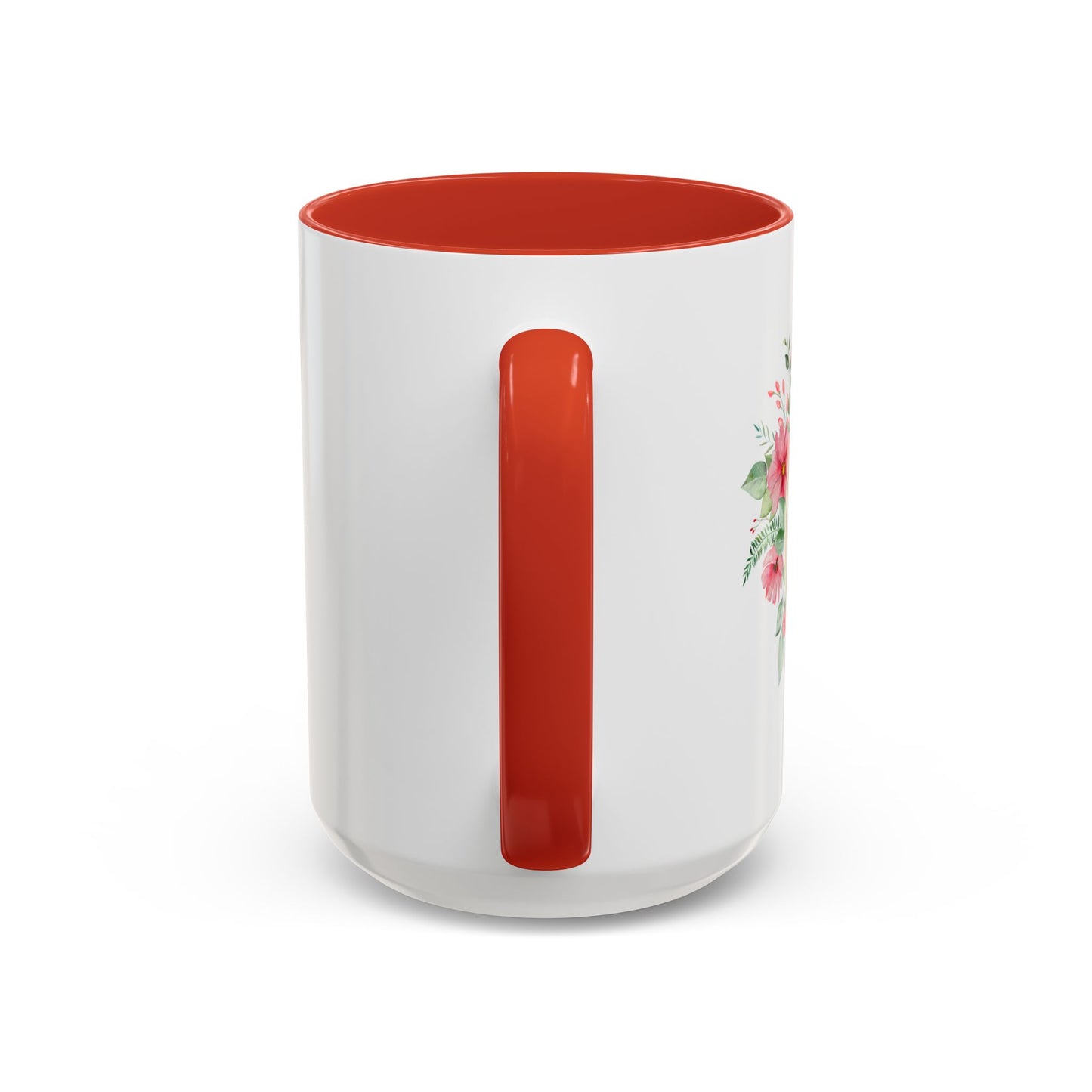 Dental Hygienist Floral Coffee Mug – "I Know What You Ate Last Night"
