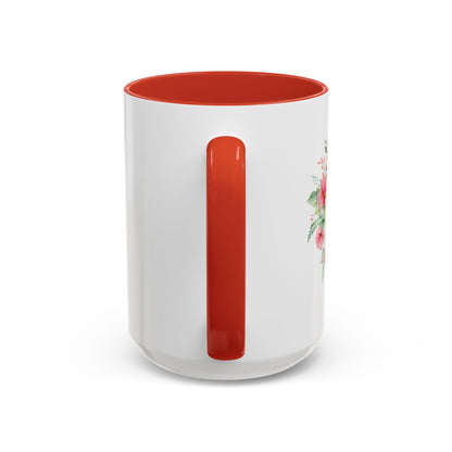 Dental Hygienist Floral Coffee Mug – "I Know What You Ate Last Night"